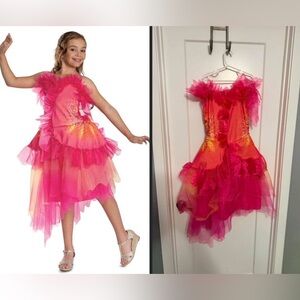 NEW 10/12 Girls' Wicked Glinda Costume Dress